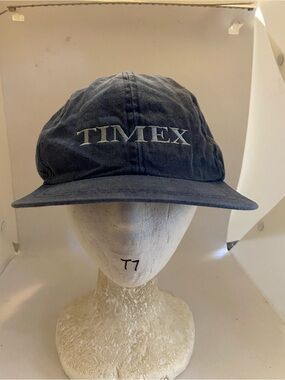 Vintage Timex Men’s Dark Navy Strapback hat Cap